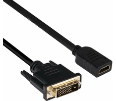 CLUB3D CAC-1211 kabel DVI-D na HDMI 1.4 M/F černý 2m / obousměrný