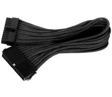 SilverStone 24-pin ATX kabel 30cm černá / prodlužovací / individuálně opletené kabely
