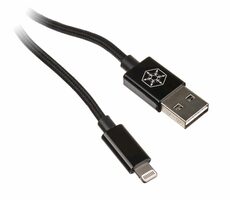 SilverStone Datový kabel USB - Lightning 1m černá