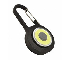 Orava LL-6 Black / Karabinka s LED světlem / 3 režimy svícení