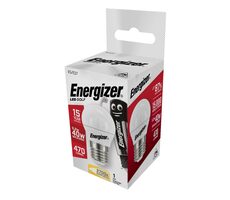 Energizer S8839 LED mini globe žárovka 5.9W / patice E27 / 2700K / 470lm / 15000h 