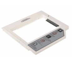 SilverStone SST-TS08 Slim ODD adaptér pro 9.5mm slot bílá / slimline 2.5" SATA 