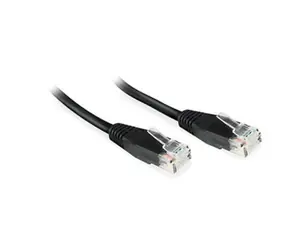 MicroConnect CAT6 U/UTP 0.25m černá / PVC