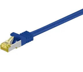 MicroConnect CAT7 S/FTP Patch Cord 0.25m modrá / LSZH