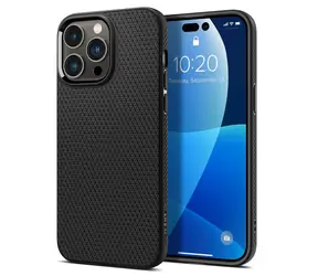 Spigen Liquid Air ochranný kryt pro Apple iPhone 14 Pro Max matně černá