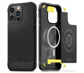 Spigen Rugged Armor Mag ochranný kryt pro Apple iPhone 14 Pro Max matně černá
