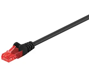 MicroConnect CAT6 U/UTP 2m CCA černá / PVC
