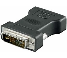 MicroConnect Analog adaptér DVI-A (M) - VGA (F) černá