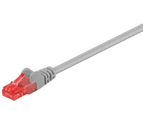 MicroConnect CAT6 U/UTP 2m šedá