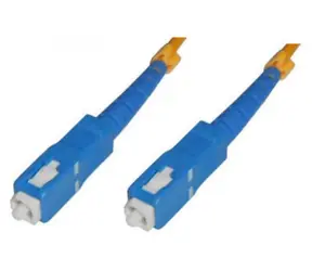 MicroConnect Optical Fibre Cable SC/SC Singlemode simplex OS2 2m žlutá