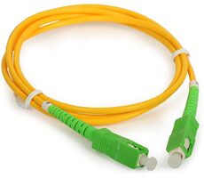 MicroConnect Optical Fibre Cable SC/SC Singlemode simplex OS2 1.5m žlutá