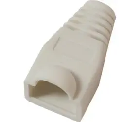 MicroConnect Kryt konektoru RJ45 bílá / 50ks