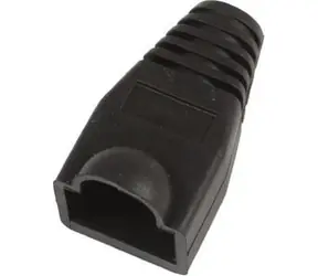 MicroConnect Kryt konektoru RJ45 černá / 50ks