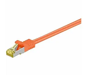 MicroConnect CAT7 S/FTP Patch Cord 0.25m oranžová / LSZH