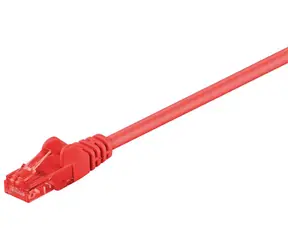 MicroConnect CAT6 U/UTP 5m CCA červená