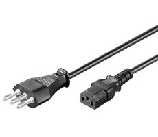 MicroConnect Power Cord Italy typ L - C13 1.8m černá