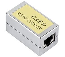 MicroConnect Modular adapter CAT5e RJ45 F/F stříbrná