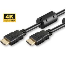 MicroConnect Propojovací kabel HDMI 1.4 (M) - HDMI 1.4 (M) 1.5m černá / Feritová jádra