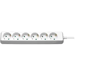 MicroConnect Prodlužovací šňůra 6 zásuvek 1.5m bílá