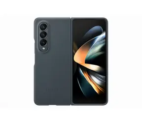 SAMSUNG Leather Cover kožený kryt pro Samsung Galaxy Z Fold4 šedá