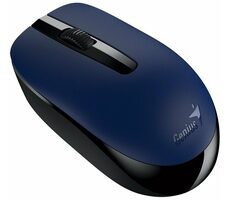 Genius NX-7007 černo-modrá /  bezdrátová optická myš / 1200 DPI /  USB přijímač / 1x AA