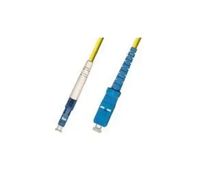 MicroConnect Optical Fibre Cable LC/SC Singlemode simplex OS2 5m žlutá