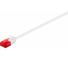 MicroConnect CAT6 U/UTP SLIM 10m bílá