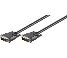 MicroConnect Kabel DVI-D (24+1) Dual Link 2m černá