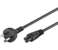 MicroConnect Power Cord DK EDB - C5 3m černá