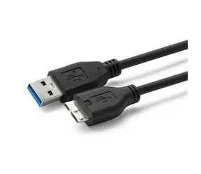 MicroConnect kabel USB3.0 A (M) - microUSB B (M) 3m černá / 5000Mbit/s
