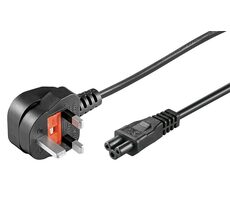 MicroConnect Power Cord UK Typ G - C5 5m černá / Anglická koncovka