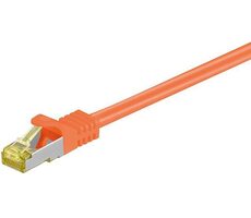 MicroConnect CAT7 S/FTP Patch Cord 7.5m oranžová / LSZH
