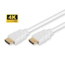 MicroConnect Propojovací kabel HDMI 1.4 (M) - HDMI 1.4 (M) 5m bílá