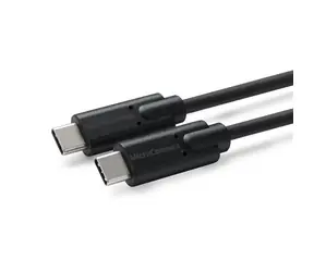 MicroConnect kabel USB3.2 C (M) - USB3.2 C (M) Gen2x2 1m černá / 20000Mbit/s