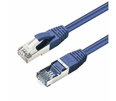 MicroConnect CAT6 F/UTP 10m modrá / LSZH