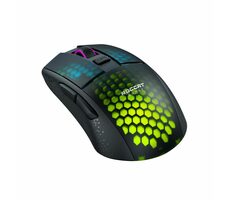 ROCCAT Burst Pro Air černá / Herní bezdrátová optická myš / 19000 DPI / 6 tlačítek / AIMO osvětlení 