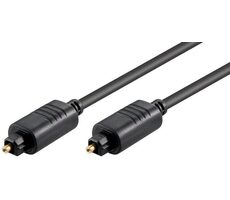 MicroConnect Toslink optický kabel 3m černá 