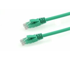 MicroConnect CAT6 U/UTP 10m Snagless zelená / PVC 