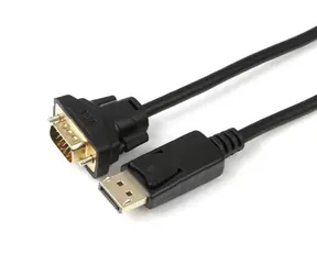 MicroConnect Kabel DisplayPort 1.2 (M) - VGA (M) 2m černá