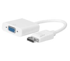 MicroConnect Adapter Active DisplayPort 1.2 (M) - VGA bílá