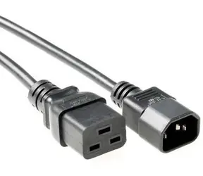 MicroConnect Prodlužovací kabel C19 - C14 5m černá