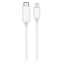 MicroConnect datový kabel USB-C - Lightning 2m bílá
