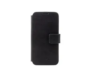 FIXED ProFit Kožené pouzdro typu kniha pro Apple iPhone 14 Pro Max černá