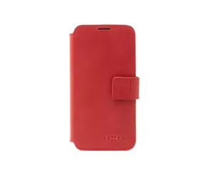 FIXED ProFit Kožené pouzdro typu kniha pro Apple iPhone 14 Pro Max červená
