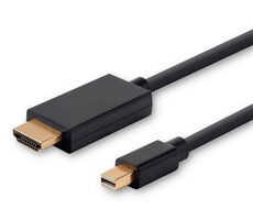 MicroConnect kabel Mini DisplayPort 1.2 (M) - HDMI (M) 2m černá / 4K