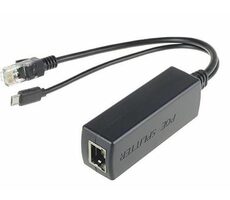 MicroConnect PoE Splitter černá / 5V / 2.4A