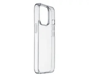 Cellularline Clear Duo Zadní kryt s ochranným rámečkem pro Apple iPhone 14 Pro Max čirá