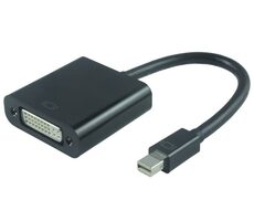 MicroConnect Adapter Mini DisplayPort 1.2a (M) - DVI (F) černá / Full HD (1920x1080) @ 60Hz 