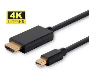 MicroConnect kabel Mini DisplayPort 1.2 (M) - HDMI (M) 3m černá / 4K