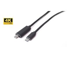 MicroConnect kabel USB-C (M) - mini DisplayPort (M) 1m černá 